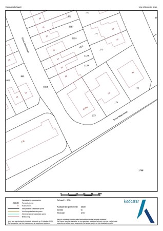 Floorplan - Dross Maesstraat 30, 6171 LB Stein